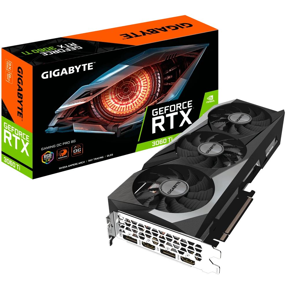 Gigabyte GeForce RTX 3060 Ti GAMING OC PRO 8G  (Rev. 1.0)